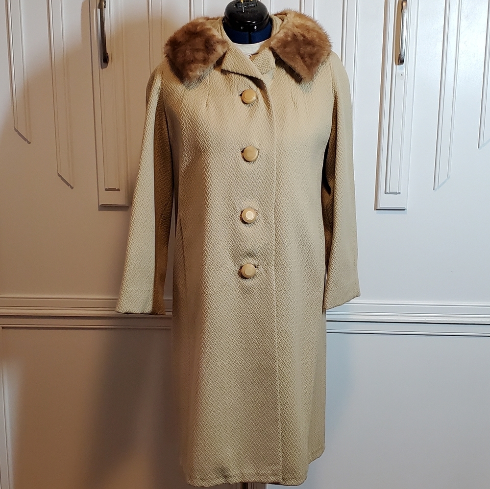 Vintage 1950's Rothmoor Wool Coat
